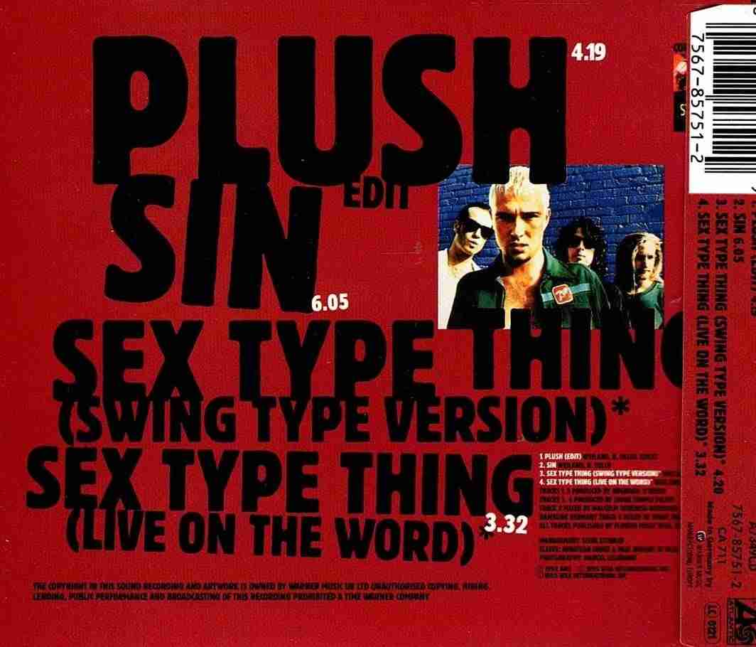 STONE TEMPLE PILOTS: PLUSH Single Album (1993)