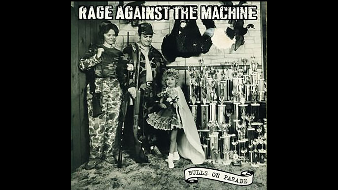 RAGE AGAINST THE MACHINE: BULLS ON PARADE Single Album (1996)