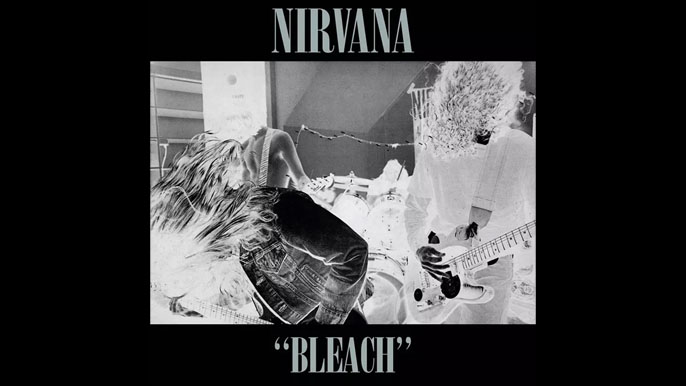 NIRVANA: BLEACH Debut Studio Album (1989)