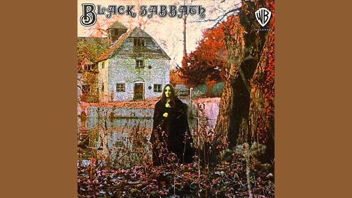 BLACK SABBATH Debut Studio Album by BLACK SABBATH (1970)