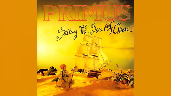 PRIMUS: SAILING THE SEAS OF CHEESE Second Studio Album (1991)