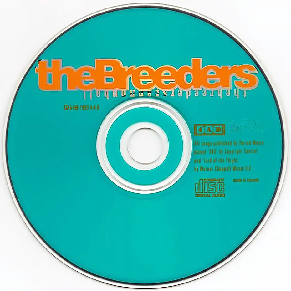 the Breeders cannonball レコード The Breeders – Cannonball – CD (Card Sleeve, Single), 1993