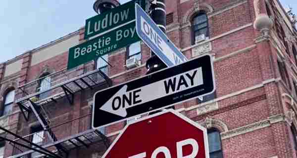 BEASTIE BOYS SQUARE UNVEILED IN NYC WITH MIKE D AND AD ROCK IN ATTENDANCE