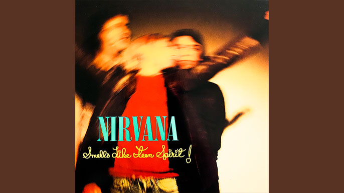 NIRVANA: SMELLS LIKE TEEN SPIRIT Single Album  (1991) A.C