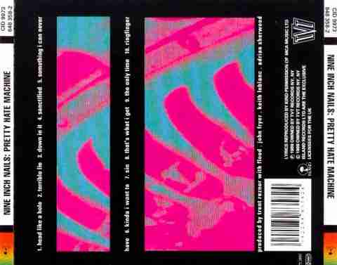 NINE INCH NAILS: PRETTY HATE MACHINE Debut Album (1989)