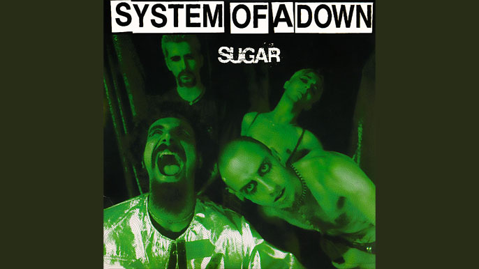 SYSTEM OF A DOWN: SUGAR Debut Single Album (1998)