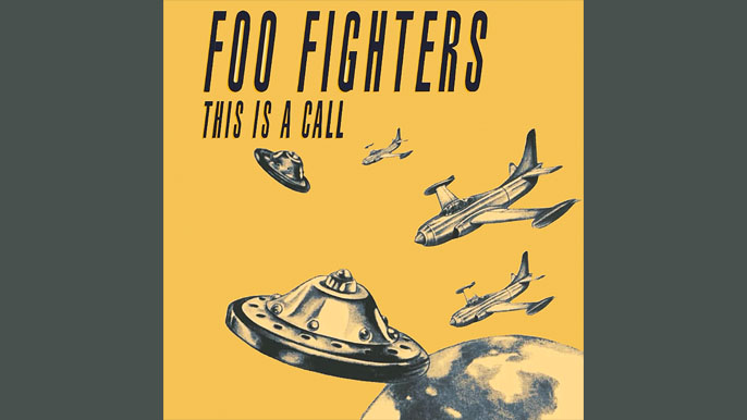 FOO FIGHTERS: THIS IS CALL Debut Single Album (1995)
