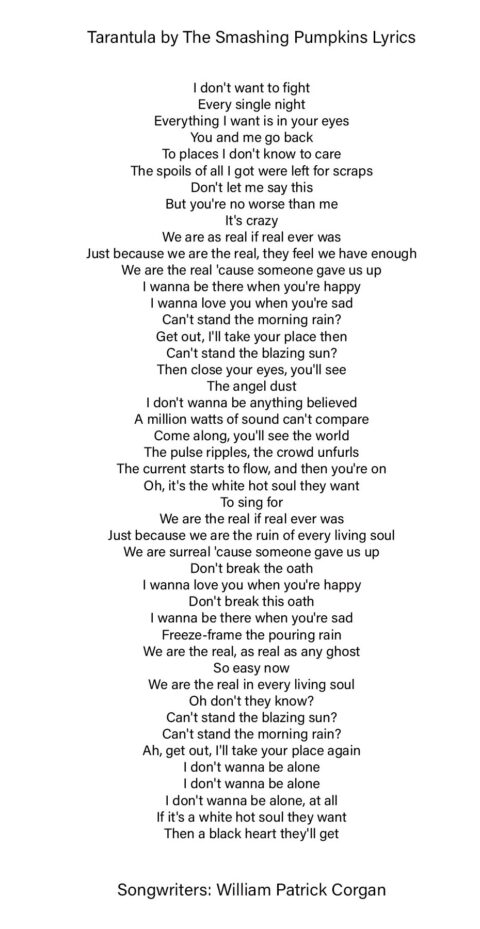 THE SMASHING PUMPKINS: TARANTULA Single Album (2007)