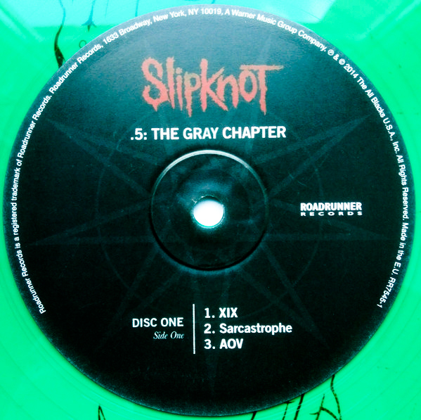 Rock Off Maglietta Ufficiale Donne Slipknot .5: The Gray Chapter – Taglia X-Large, Cotone, Manica Corta