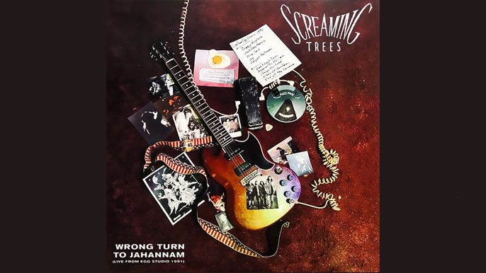 SCREAMING TREES: WRONG TURN TO JAHANNAM: (LIVE FROM EGG STUDIO 1991) Live Album (2023)