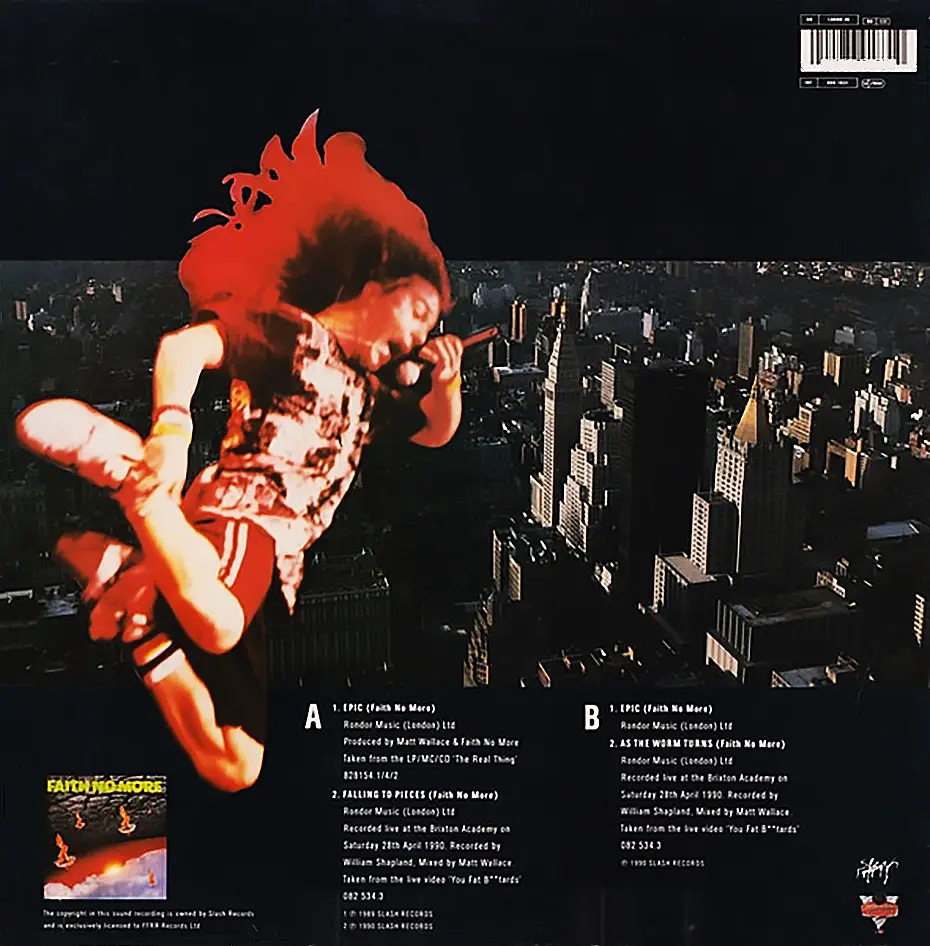 FAITH NO MORE: EPIC Single Album (1990)