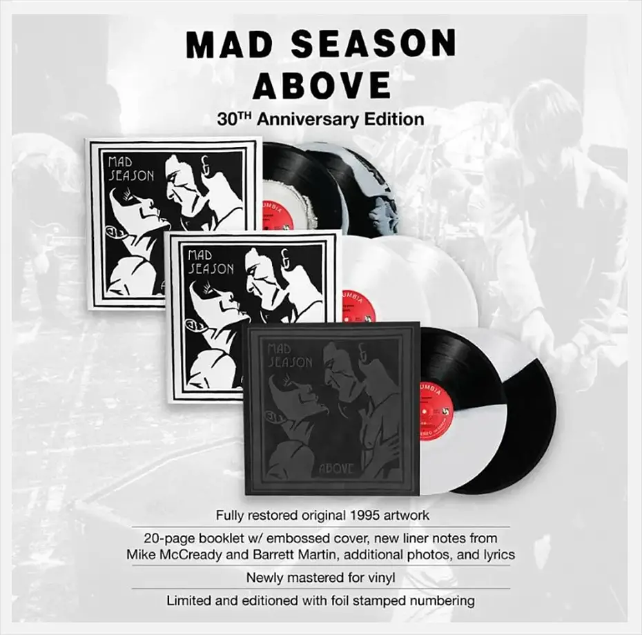 MAD SEASON ABOVE マッド シーズン 生還 CD DVD 限定盤 Amazon.co.jp: Above + DVD: ミュージック