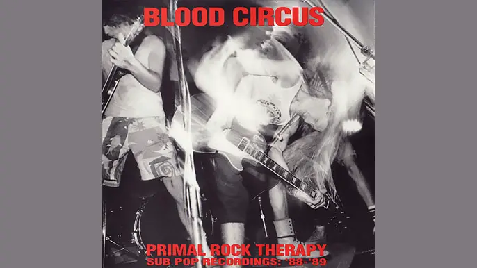 BLOOD CIRCUS: PRIMAL ROCK THERAPY EP Album (1992)