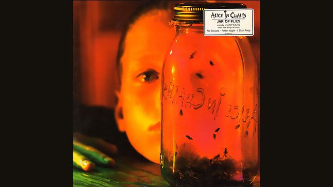 ALICE IN CHAINS: JAR OF FLIES (EP) Studio Album (1994) LP