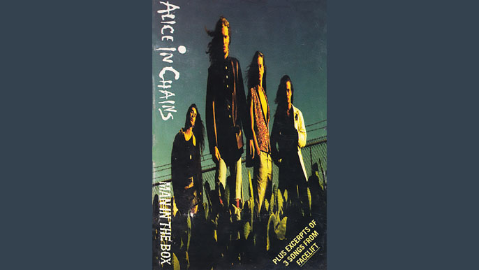 ALICE IN CHAINS: MAN IN THE BOX Single Album (1991) Cassette