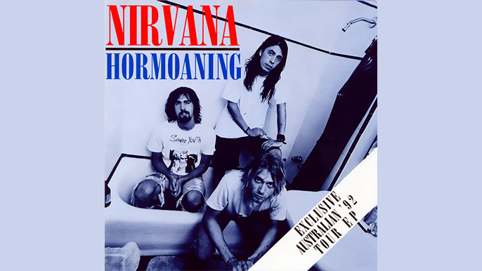 NIRVANA: HORMOANING (EP) Album (1992) (Australian Tour EP)