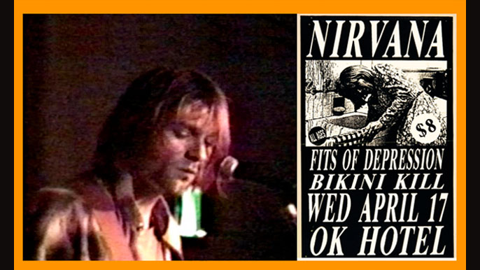 NIRVANA: FITS OF DEPRESSION BIKINI KILL CONCERT (1991)