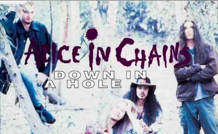 ALICE IN CHAINS: DOWN IN A HOLE Single Album (1992)