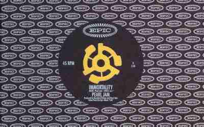 PEARL JAM: IMMORTALITY  Single Album (1994)