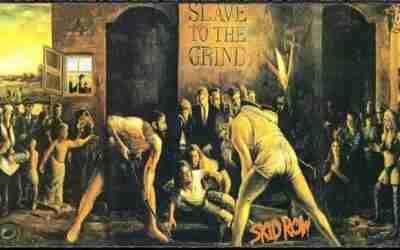 SKID ROW: SLAVE TO THE GRIND Second Studio Album (1991)