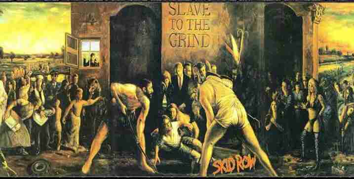 SKID ROW: SLAVE TO THE GRIND Second Studio Album (1991)